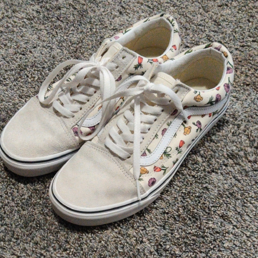 Vans Old Skool Poppy Floral Women's Sneakers